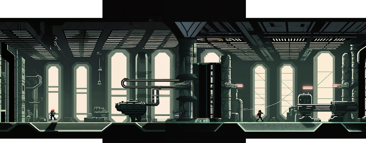 Metroidvania game using AI ART image 5